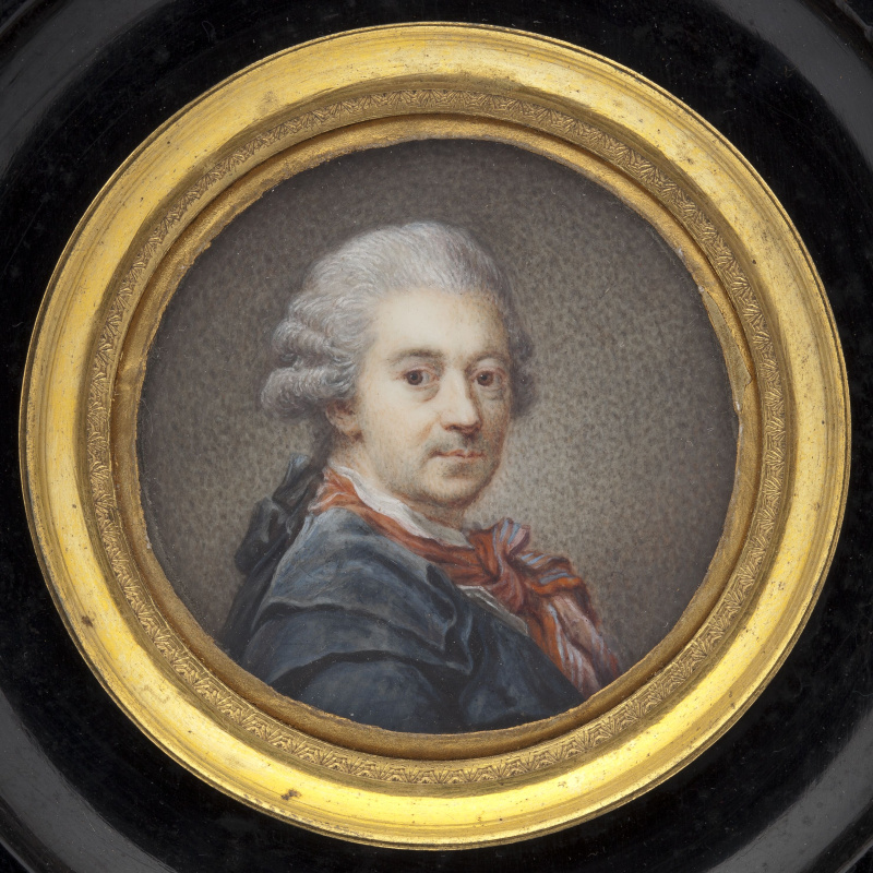 Fryderyka Bacciarelli (?), Marcello Bacciarelli w redingocie, 1790