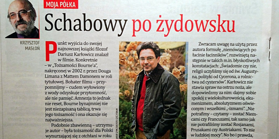 Krzysztof Masłoń: Schabowy po żydowsku